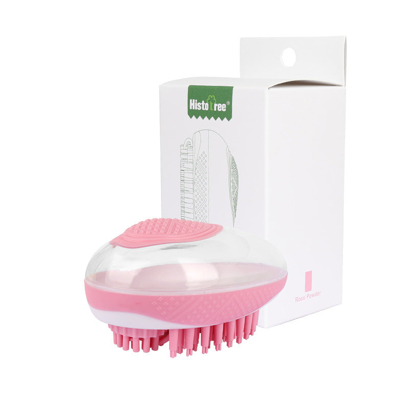 2-in-1 Pet Bath Brush & Massage Comb for Dogs & Cats