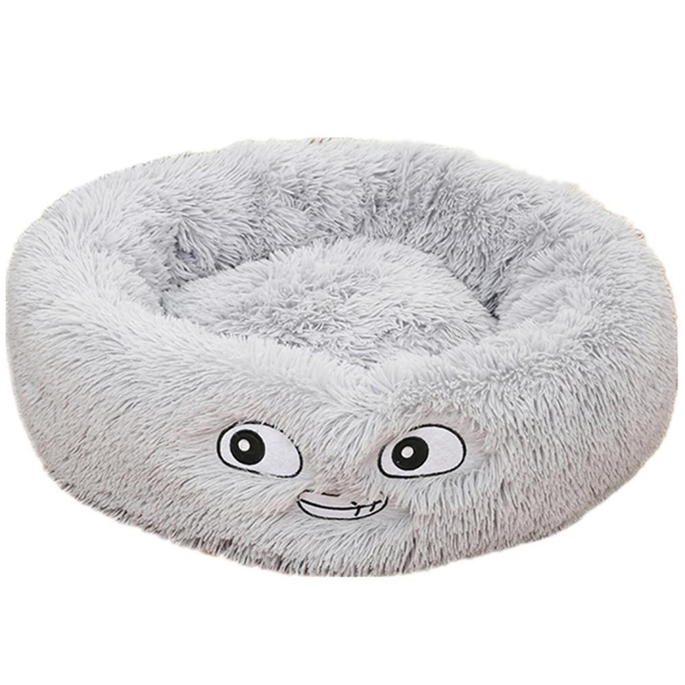 CozyNest Plush Round Pet Bed – Perfect for Small Dogs & Cats